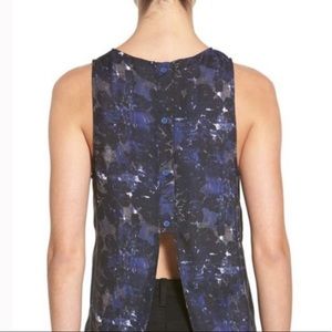 cupcakes & cashmere Split Back Tank